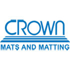 CROWN MATS & MATTING Cross-Over Indoor/Outdoor Wiper/Scraper Mat, Olefin/Poly, 36 x 60, Gray