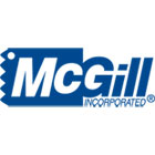 MCGILL METAL PRODUCTS CO. Handheld Badge Punch, 9/16 x 1/8 Horizontal Slot, 1/8"-5/8" Reach, Black/Chrome