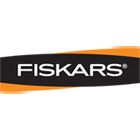 FISKARS MANUFACTURING CORP Home And Office Scissors, 8" Length, Stainless Steel, Straight, Orange Handle