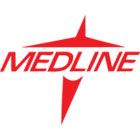 MEDLINE INDUSTRIES, INC. Sharps Container for Patient Room, Plastic, 5qt, Rectangular, Red