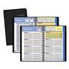 AT-A-GLANCE QuickNotes Weekly/Monthly Appointment Book, 4 7/8 x 8, Black, 2017