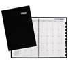 AT-A-GLANCE Hard-Cover Monthly Planner, 7 7/8 x 11 7/8, Black, 2016-2018