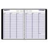 AT-A-GLANCE Weekly Appointment Book, 8 x 11, Black, 2017