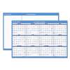 AT-A-GLANCE Horizontal Erasable Wall Planner, 36 x 24, Blue/White, 2017