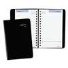 AT-A-GLANCE Daily Appointment Book with Open Scheduling, 8 x 4 7/8, Black, 2017