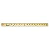 ACME UNITED CORPORATION Wood Yardstick with Metal Ends, 36"
