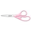 ACME UNITED CORPORATION All Purpose Breast Cancer Awareness Scissors with BCA Pin, 8" Long, Pink
