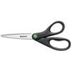 ACME UNITED CORPORATION KleenEarth Recycled Stainless Steel Scissors, 8" Straight, Black