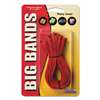 ALLIANCE RUBBER Big Bands Rubber Bands, 7 x 1/8, Red, 12/Pack