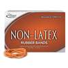 ALLIANCE RUBBER Non-Latex Rubber Bands, Sz. 19, Orange, 3-1/2 x 1/16, 1750 Bands/1lb Box