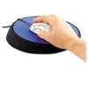 Allsop 26226 Wrist Aid Ergonomic Circular Mouse Pad, 9" dia., Cobalt