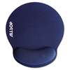 ALLSOP, INC. MousePad Pro Memory Foam Mouse Pad with Wrist Rest, 9 x 10 x 1, Blue