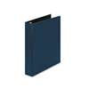 AVERY-DENNISON Economy Non-View Binder with Round Rings, 11 x 8 1/2, 1 1/2" Capacity, Blue
