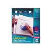 AVERY-DENNISON Quick Top & Side Loading Sheet Protectors, Letter, Diamond Clear, 50/Box
