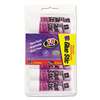 AVERY-DENNISON Permanent Glue Stics, Purple Application, .26 oz, 18/Pack