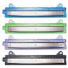 MCGILL METAL PRODUCTS CO. 6-Sheet Binder Three-Hole Punch, 1/4" Holes, Assorted Colors