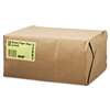 GENERAL SUPPLY #12 Paper Grocery Bag, 40lb Kraft, Standard 7 1/16 x 4 1/2 x 13 3/4, 500 bags