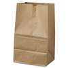 GENERAL SUPPLY #20 Squat Paper Grocery Bag, 40lb Kraft, Std 8 1/4 x 5 15/16 x 13 3/8, 500 bags