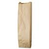GENERAL SUPPLY Quart Paper Liquor Bag, 35lb Kraft, Standard 4 1/4 x 2 1/2 x 16, 500 bags