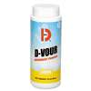BIG D D-Vour Absorbent Powder, Canister, Lemon, 16oz, 6/Carton
