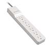 BELKIN COMPONENTS Surge Protector, 6 Outlets, 4 ft Cord, 720 Joules, White