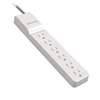 BELKIN COMPONENTS Surge Protector, 6 Outlets, 8 ft Cord, 720 Joules, White