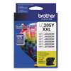 BROTHER INTL. CORP. LC205Y Innobella Super High-Yield Ink, Yellow