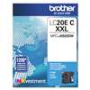 BROTHER INTL. CORP. LC20EC INKvestment Super High-Yield Ink, Cyan