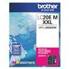 BROTHER INTL. CORP. LC20EM INKvestment Super High-Yield Ink, Magenta