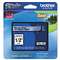Brother P-Touch TZE131 TZe Standard Adhesive Laminated Labeling Tape, 1/2w, Black on Clear