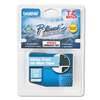 Brother P-Touch TZE545 TZ Standard Adhesive Laminated Labeling Tape, 3/4w, White on Blue