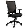 BASYX VL702 Series High-Back Swivel/Tilt Work Chair, Black Mesh