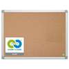 BI-SILQUE VISUAL COMMUNICATION PRODUCTS INC Earth Cork Board, 36 x 48, Aluminum Frame