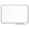 BI-SILQUE VISUAL COMMUNICATION PRODUCTS INC Ruled Planning Board, 72x48, White/Silver