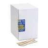 THE CHENILLE KRAFT COMPANY Natural Wood Craft Sticks, 4 1/2 x 3/8, Wood, Natural, 1000/Box