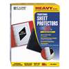 C-LINE PRODUCTS, INC Traditional Polypropylene Sheet Protector, Heavyweight, 11 x 8 1/2, 50/BX