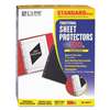C-LINE PRODUCTS, INC Traditional Polypropylene Sheet Protector, Standard Weight, 11 x 8 1/2, 100/BX