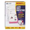 C-LINE PRODUCTS, INC Heavyweight Polypropylene Sheet Protector, Non-Glare, 2", 11 x 8 1/2, 100/BX