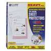 C-LINE PRODUCTS, INC Hvywt Poly Sht Protector, Clear, Top-Loading, 2", 11 x 8 1/2, 100/BX