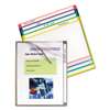 C-LINE PRODUCTS, INC Write-On Project Folders, Letter, Assorted Colors, 25/BX