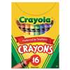 BINNEY & SMITH / CRAYOLA Classic Color Crayons, Tuck Box, 16 Colors