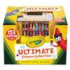BINNEY & SMITH / CRAYOLA Ultimate Crayon Case, Sharpener Caddy, 152 Colors