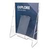 DEFLECTO CORPORATION Stand Tall Literature Holder, 9 1/8w x 3 1/4d x 11 7/8h, Clear