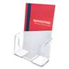 DEFLECTO CORPORATION DocuHolder for Countertop or Wall Mount Use, 6 1/2w x 3 3/4d x 7 3/4h, Clear