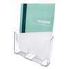 DEFLECTO CORPORATION DocuHolder for Countertop or Wall Mount Use, 9 1/4w x 3 3/4d x 10 3/4, Clear