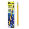 DIXON TICONDEROGA CO. Oriole Woodcase Presharpened Pencil, HB #2, Yellow, Dozen