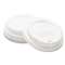 DIXIE FOOD SERVICE Drink-Thru Lid, Fits 8oz Hot Drink Cups, White, 1000/Carton