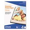 EPSON AMERICA, INC. Premium Photo Paper, 68 lbs., High-Gloss, 8-1/2 x 11, 50 Sheets/Pack
