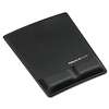 FELLOWES MFG. CO. Memory Foam Wrist Support w/Attached Mouse Pad, Black