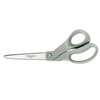 FISKARS MANUFACTURING CORP Offset Scissors, 8 in. Length, Stainless Steel, Bent, Gray